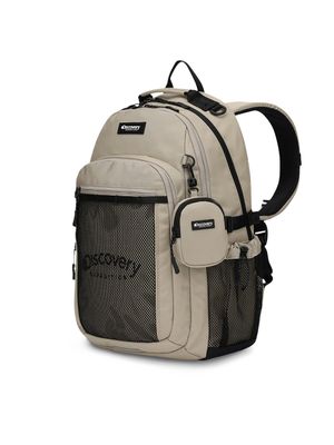 [22L] 메쉬포켓 백팩 (L/BEIGE)