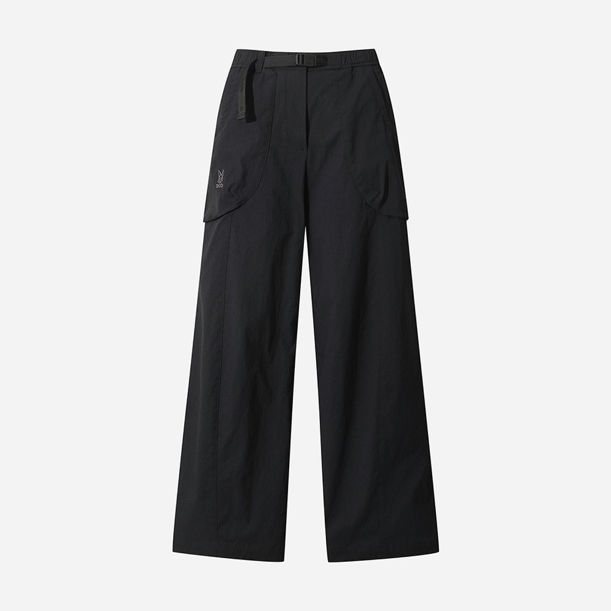 디오디(DOD) 여성) 와이드핏 래빗 팬츠(BLACK)