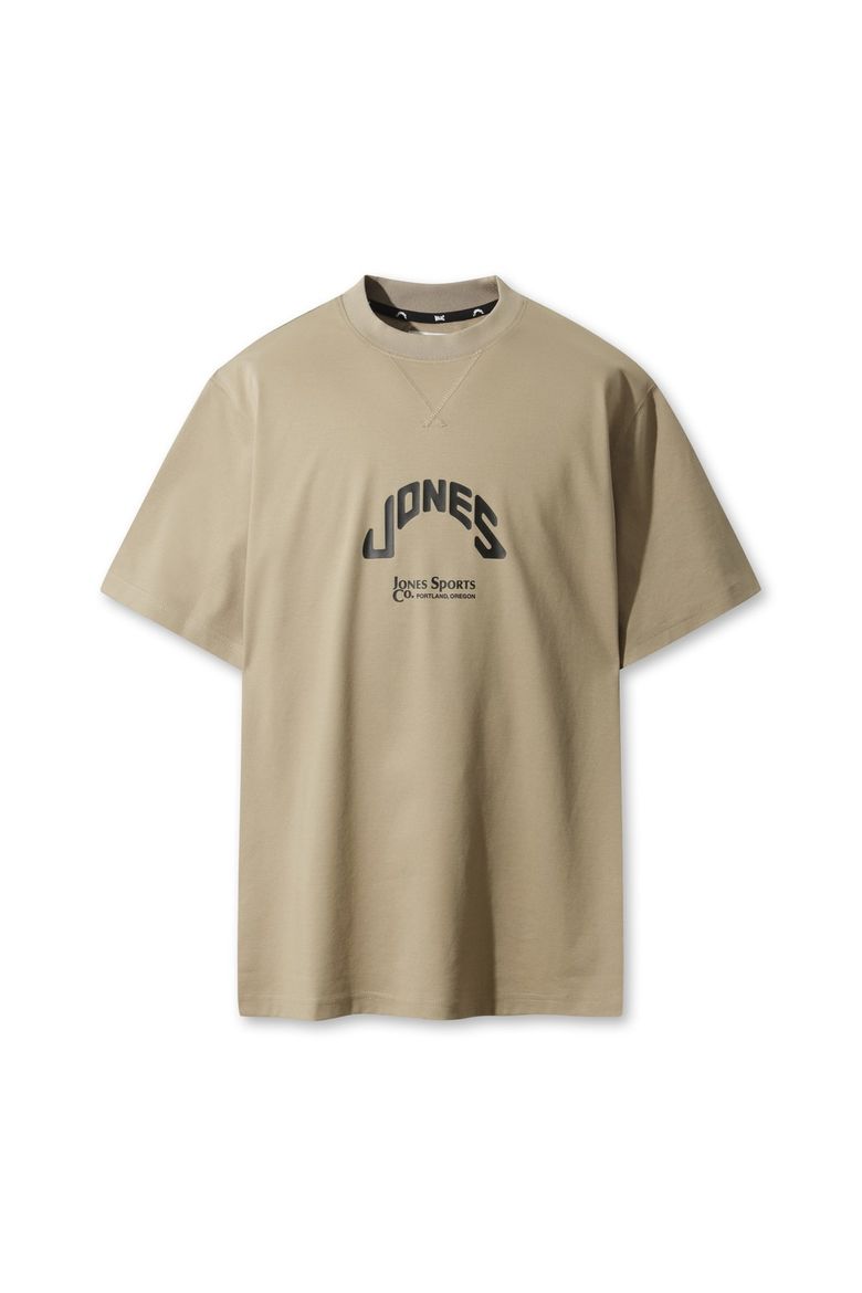 [JONES] Men Logo Crewneck T-shirt WMTCA25670BEX