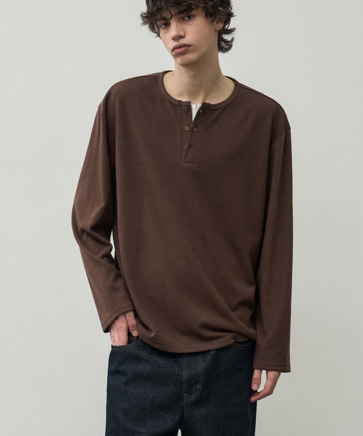 subculture HENLEYNECK T-SHIRT 希少サイズ2 subculture HENLEYNECK T