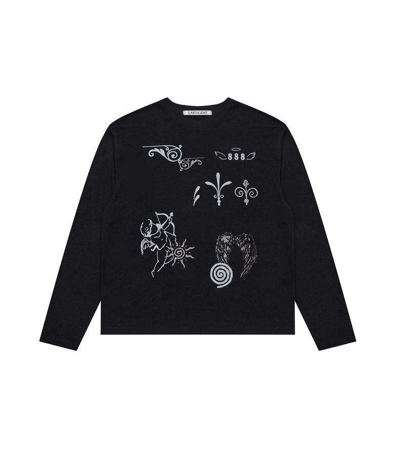 L19 ANGEL T-SHIRT(BLACK)