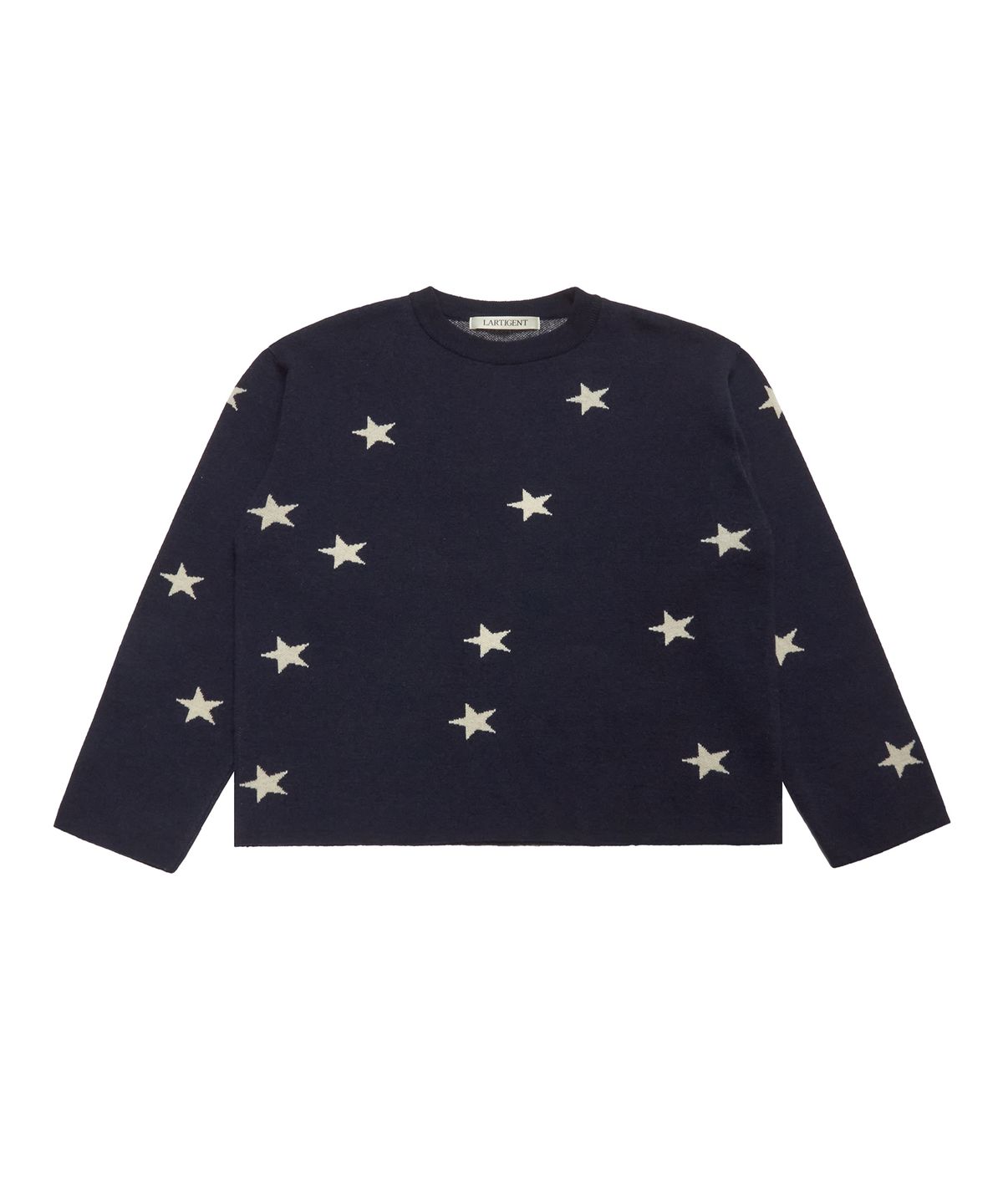 라티젠(LARTIGENT) L19 STAR KNIT(NAVY)