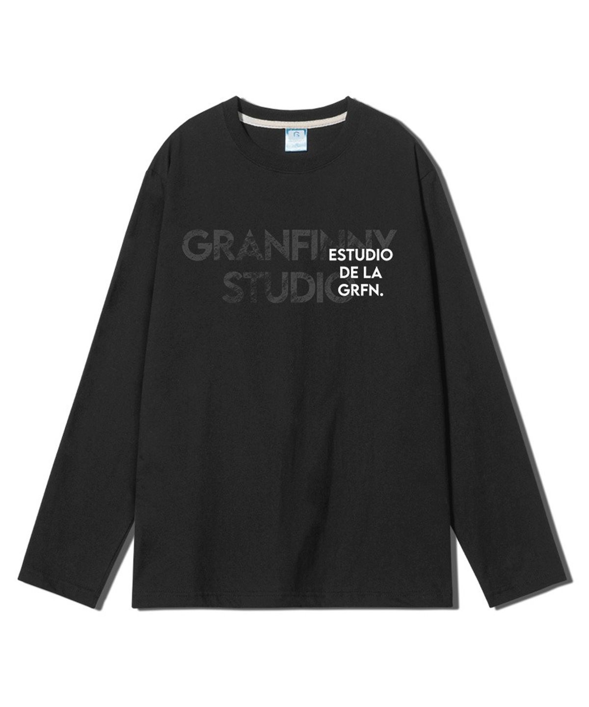 그랜피니(GRANFINNY) 스튜디오 레귤러 롱슬리브- 블랙