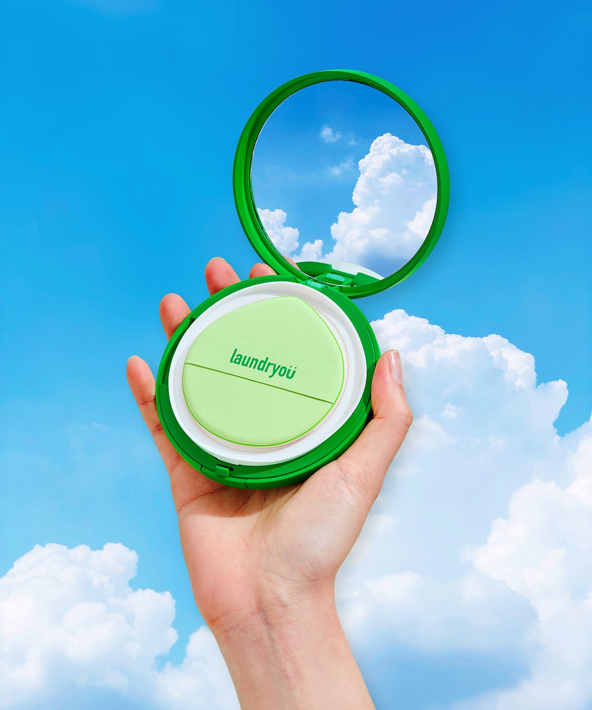 런드리유(LAUNDRYOU) 모이스처 선쿠션 클리어 25g (SPF50+/PA++++ )