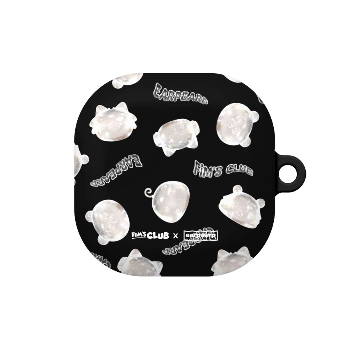 어프어프(EARPEARP) [FIMS CLUB X EARP EARP] Buds CASE (BLACK PATTERN ver.)