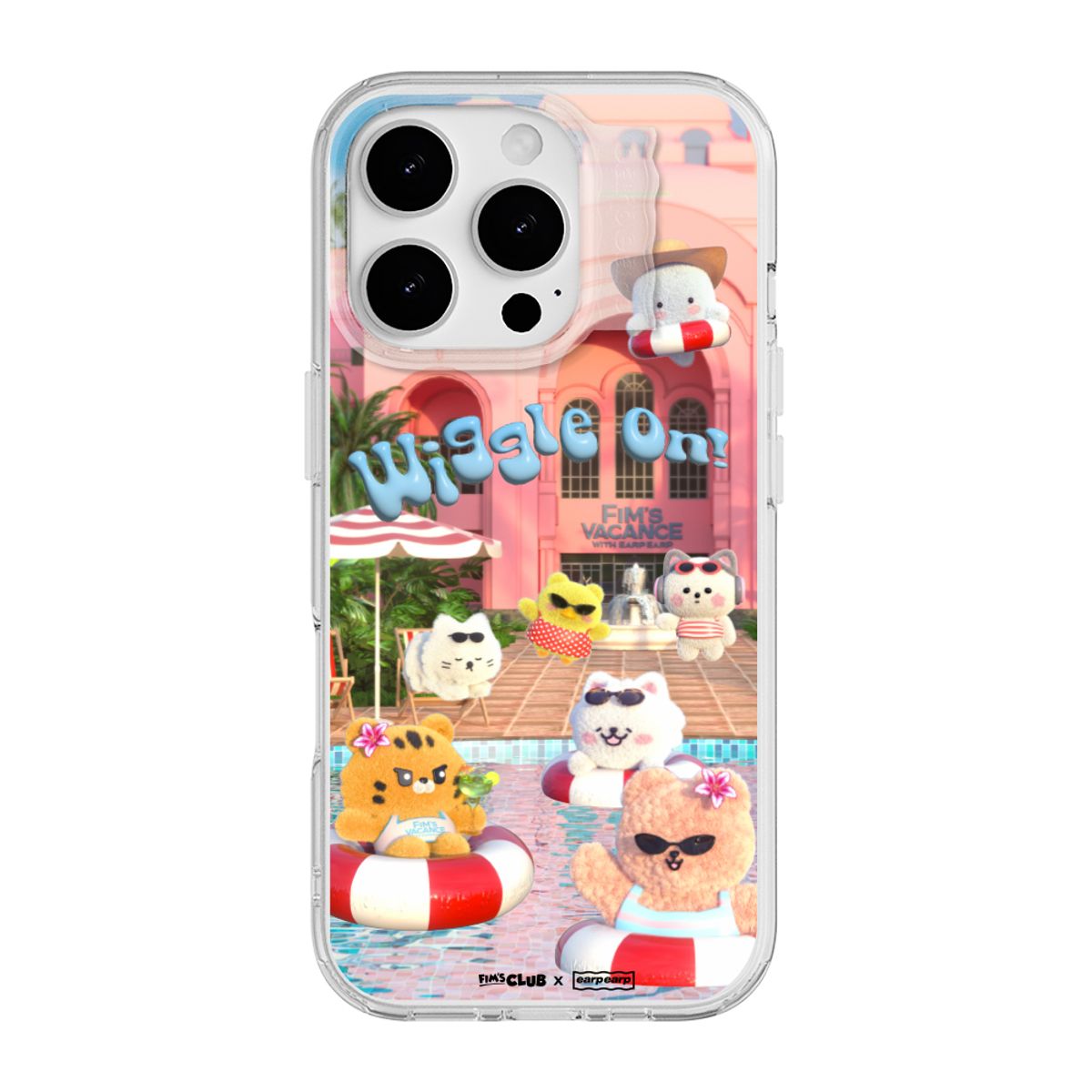 어프어프(EARPEARP) [FIMS CLUB X EARP EARP] MOBILE PHONE CASE (POOL PARTY ver. MagSafe)