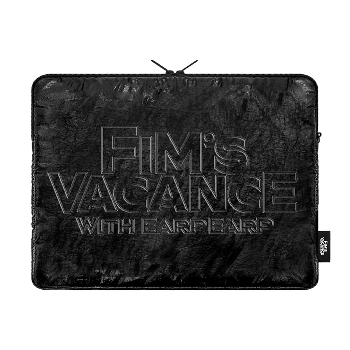 어프어프(EARPEARP) [FIMS CLUB X EARP EARP] LAPTOP POUCH (BLACK ver.)