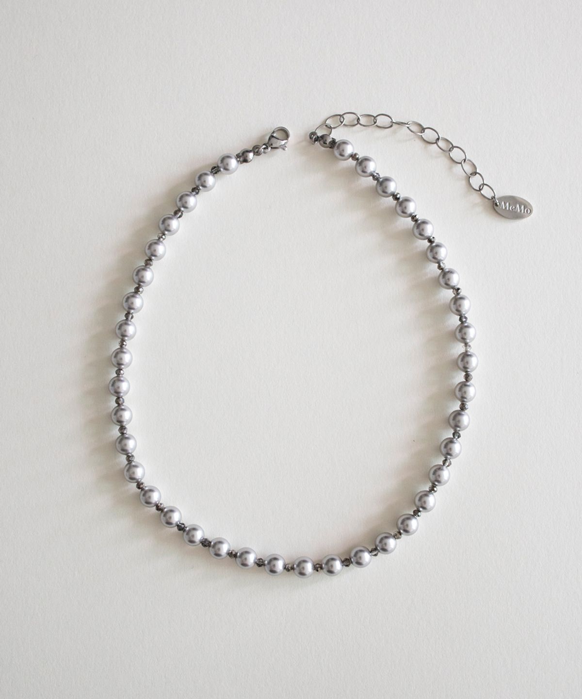 메리모티브(MERRYMOTIVE) Bohemian silver pearl necklace
