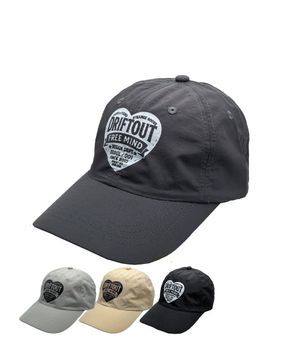 프리 마인드 텍스트 로고 하트 볼캡 (4color)