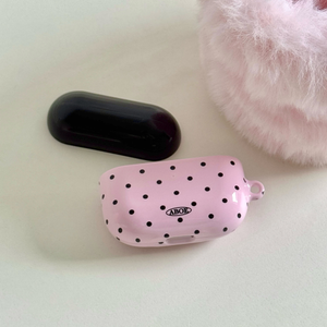 핑크도트  에어팟케이스