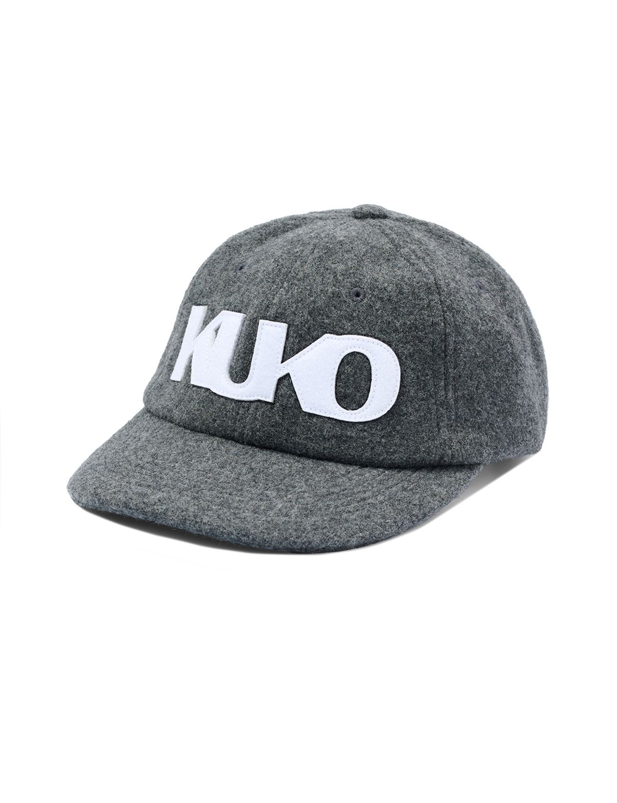 쿠코(KUKO) 쿠코 심볼 울 캡_그레이