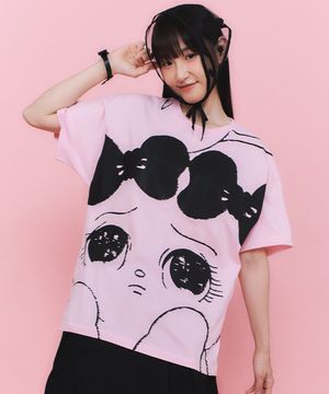 [에스더버니] 미스유 티셔츠 - 핑크