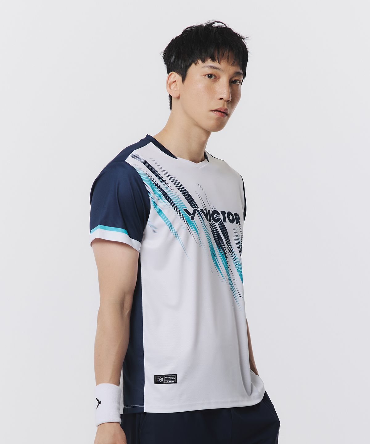 빅터(VICTOR) SWIFT EDGE 배드민턴 남성 티셔츠 (VT25CGW028M)