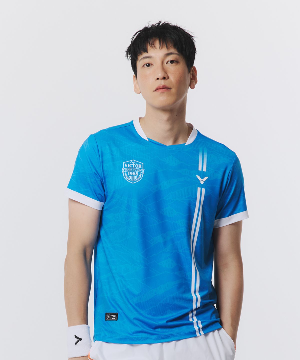 빅터(VICTOR) SUMMIT TONE 배드민턴 남성 티셔츠 (VT25CGW033M)