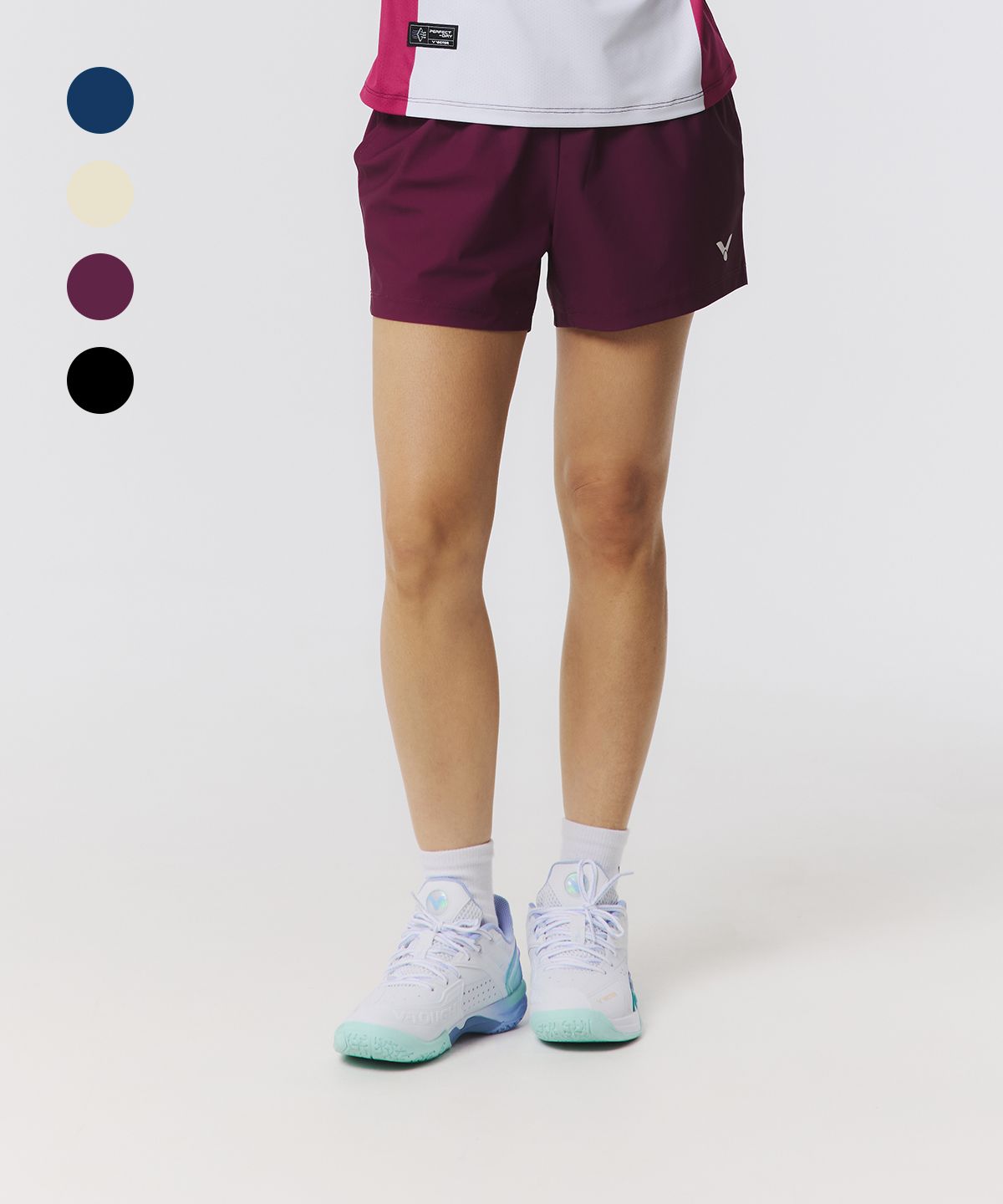 빅터(VICTOR) ADJUSTFIT SHORTS 배드민턴 여성 숏팬츠 (VT25CPS002F)