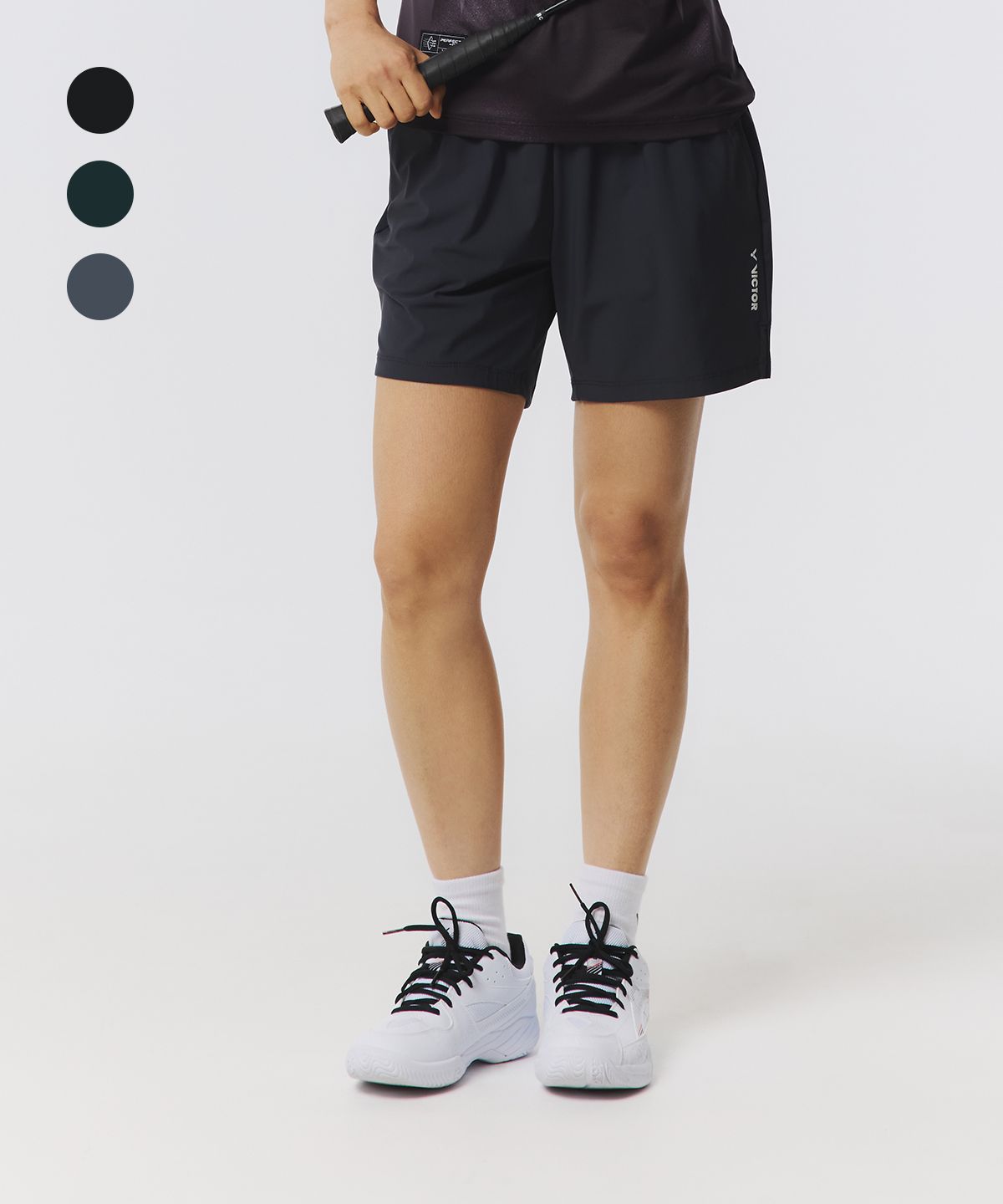 빅터(VICTOR) STREAMLINE LONG SHORTS 배드민턴 여성 반바지 (VT25CPS003F)