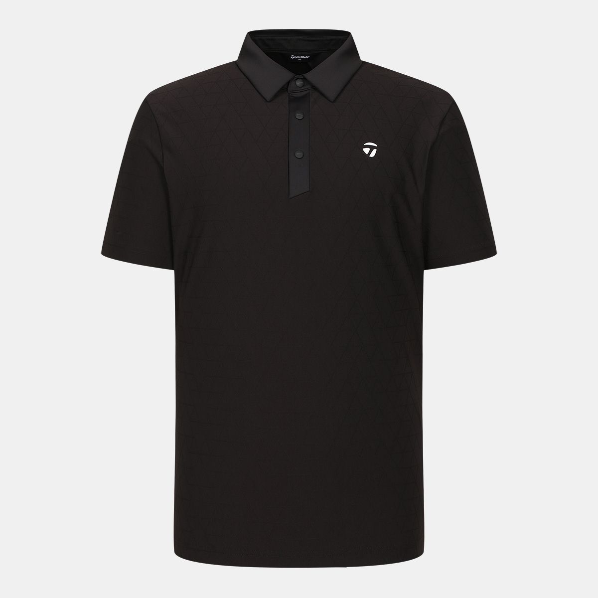 테일러메이드 어패럴(TAYLORMADE APPAREL) 남성 고신축 자카드 카라 반팔 티셔츠 TTO-31HG41-199