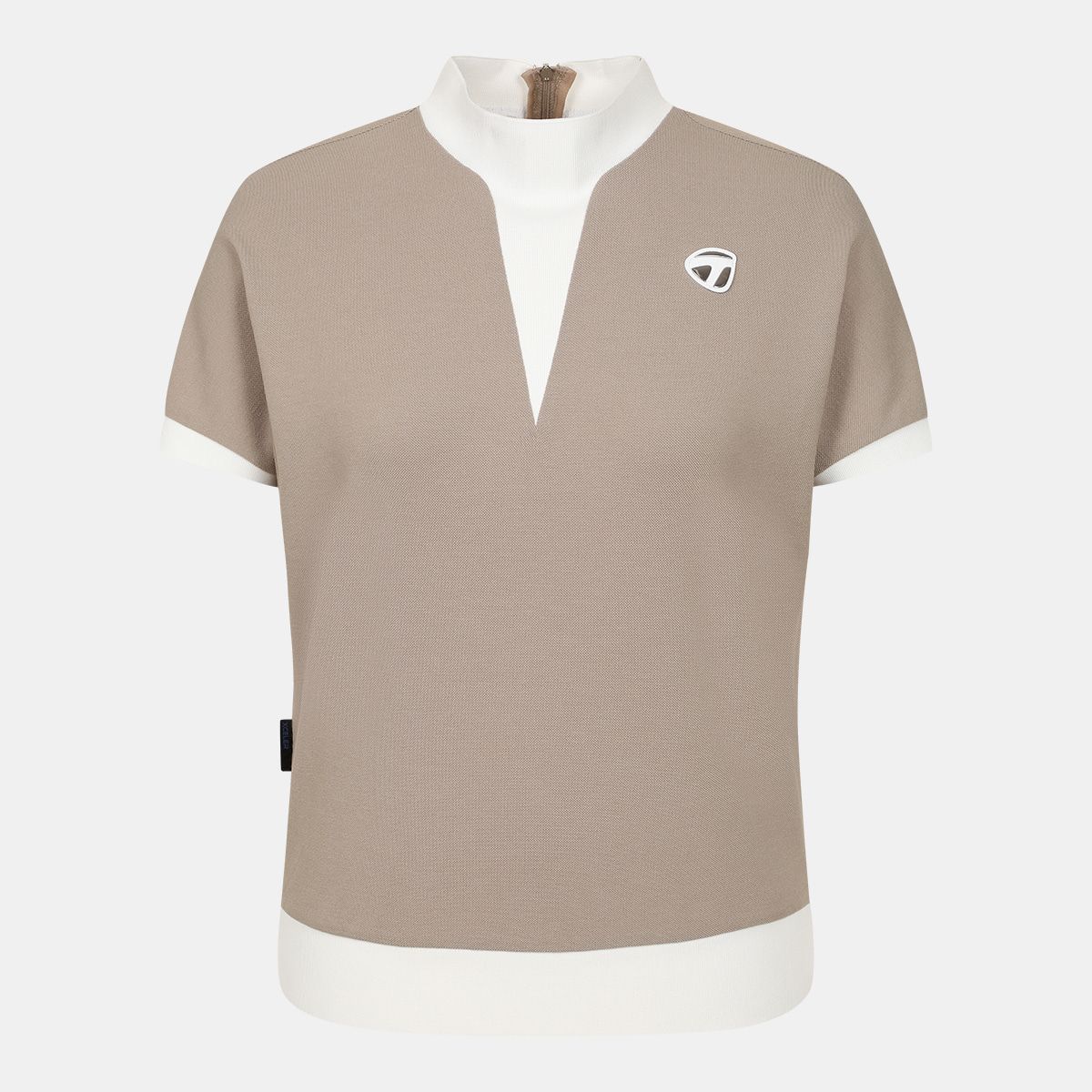 테일러메이드 어패럴(TAYLORMADE APPAREL) 여성 하이넥 반팔 티셔츠 TTO-71HG41-508