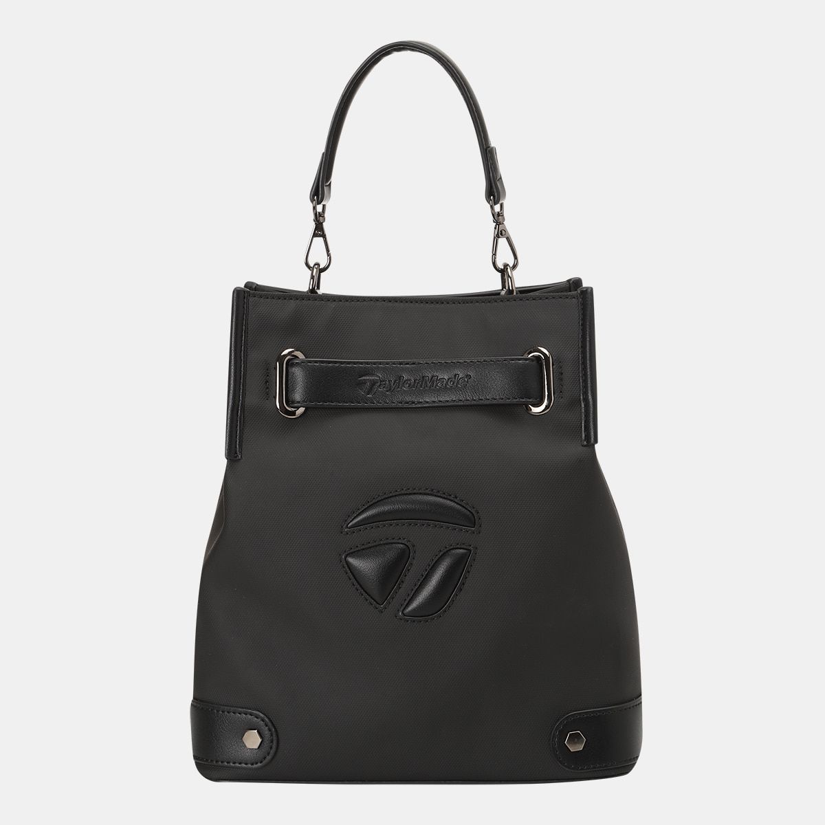 테일러메이드 어패럴(TAYLORMADE APPAREL) 여성 엠보 로고 버킷백 TBO-F6HG94-199