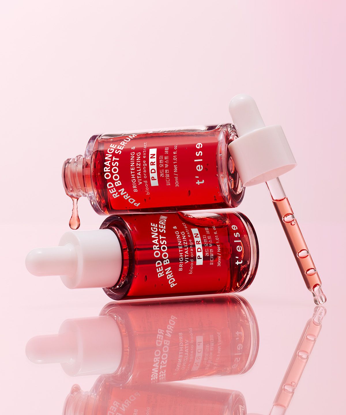 티엘스(TELSE) 레드 오렌지  피디알엔 부스트 30ML X 2개