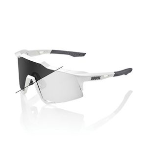 스피드크래프트 화이트 - 변색 렌즈 (클리어/스모크) 백퍼센트 선글라스 고글