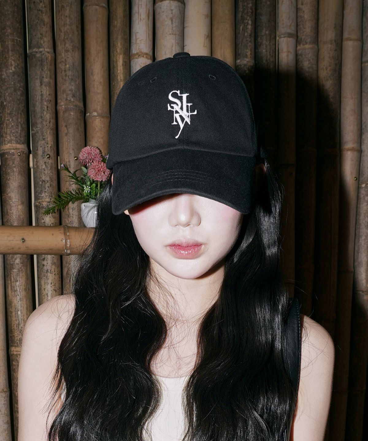 소이렌(SOYLEN) 세리프 레이어드 심볼 캡 (블랙)