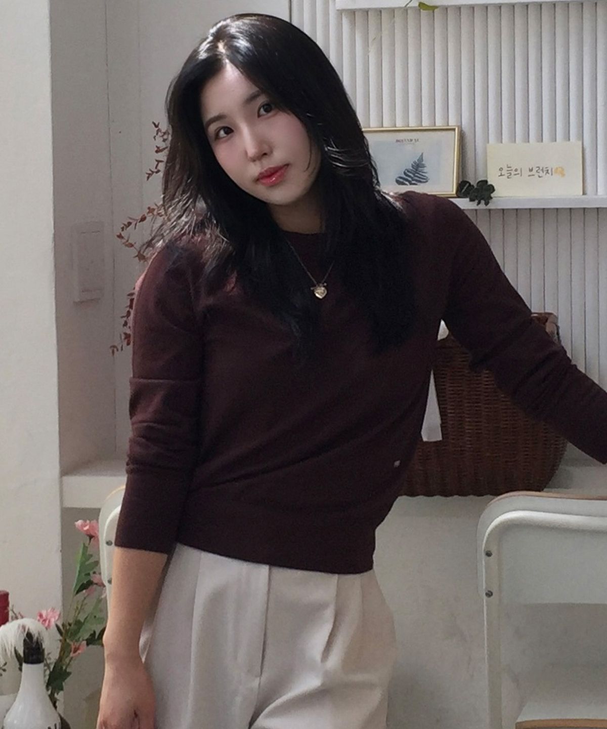 마인드브릿지 우먼(MIND BRIDGE WOMEN) [ON][W]에센셜 니트 - 5color