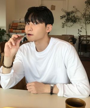 [2PACK]고밀도 순면  데일리 긴팔 티셔츠_2팩 - 2color