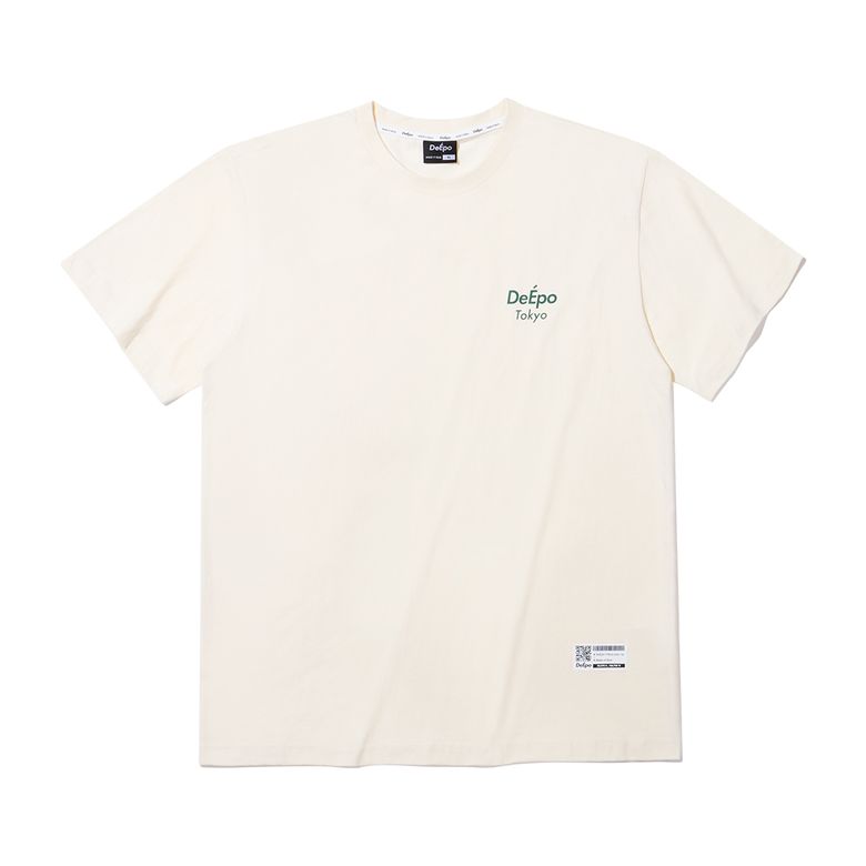 Tokyo 베이직 티셔츠 (IVORY)
