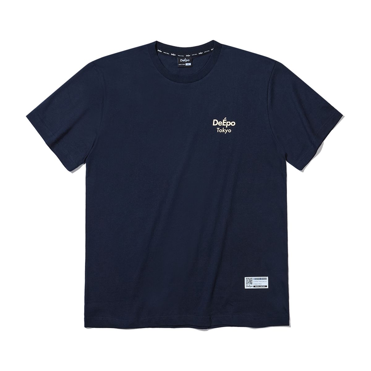 디에포(DEEPO) Tokyo 베이직 티셔츠 (NAVY)