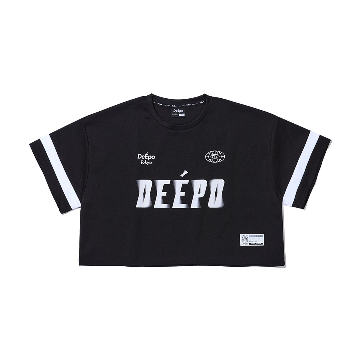 디에포(DEEPO) Tokyo 크롭 티셔츠 (BLACK)