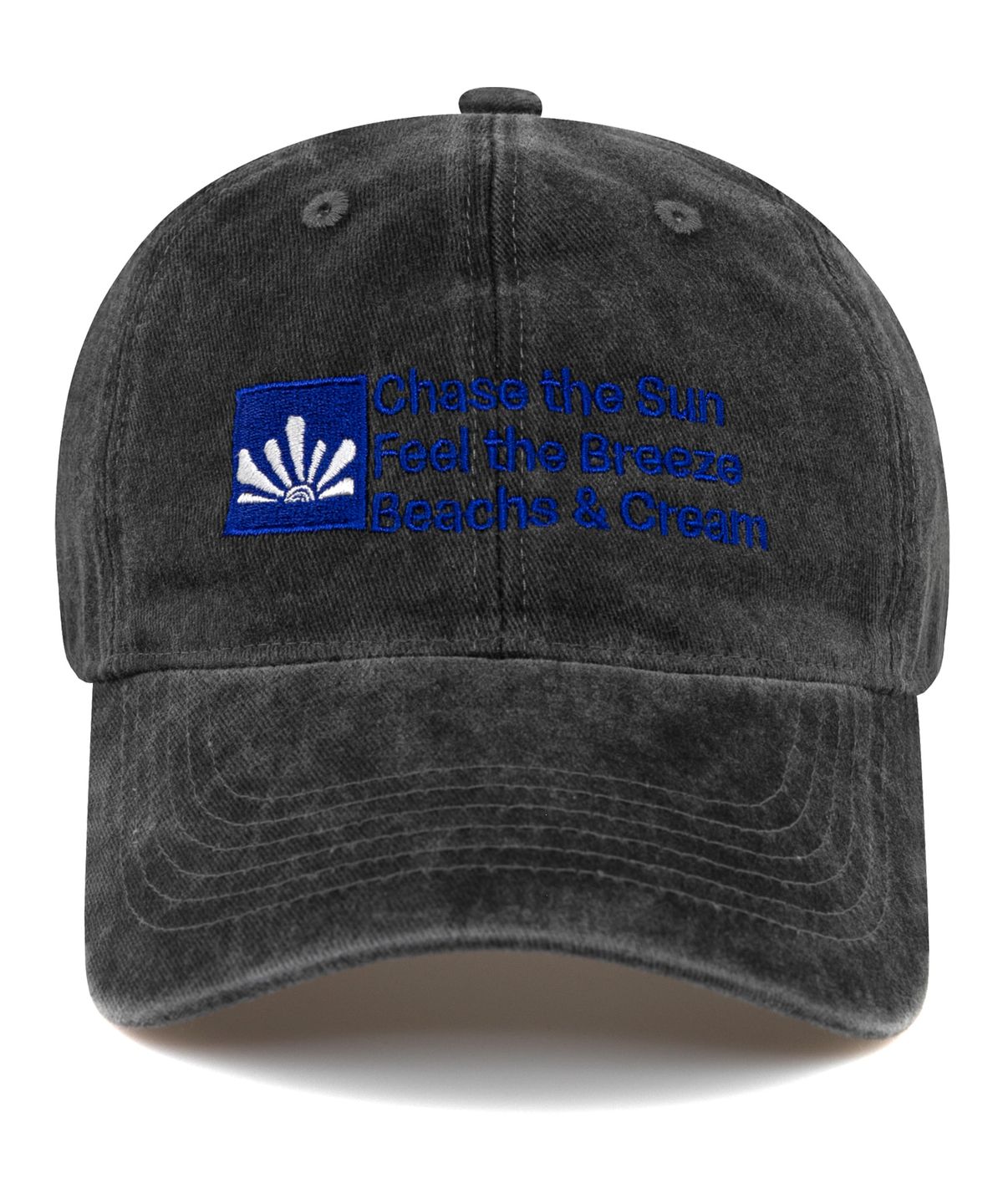 비치스앤크림(BEACHESANDCREAM) Chase the Sun BALL CAP-STONE CHARCOAL