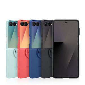 삼성 갤럭시 Z 플립7 실리콘 케이스 커버 with 링 EF-PF766