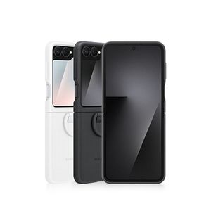 삼성 갤럭시 Z 플립7 FE 실리콘 케이스 with 링 (Z 플립6 호환)