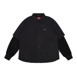 IB박스로고레이어드워크셔츠_IB43SH568