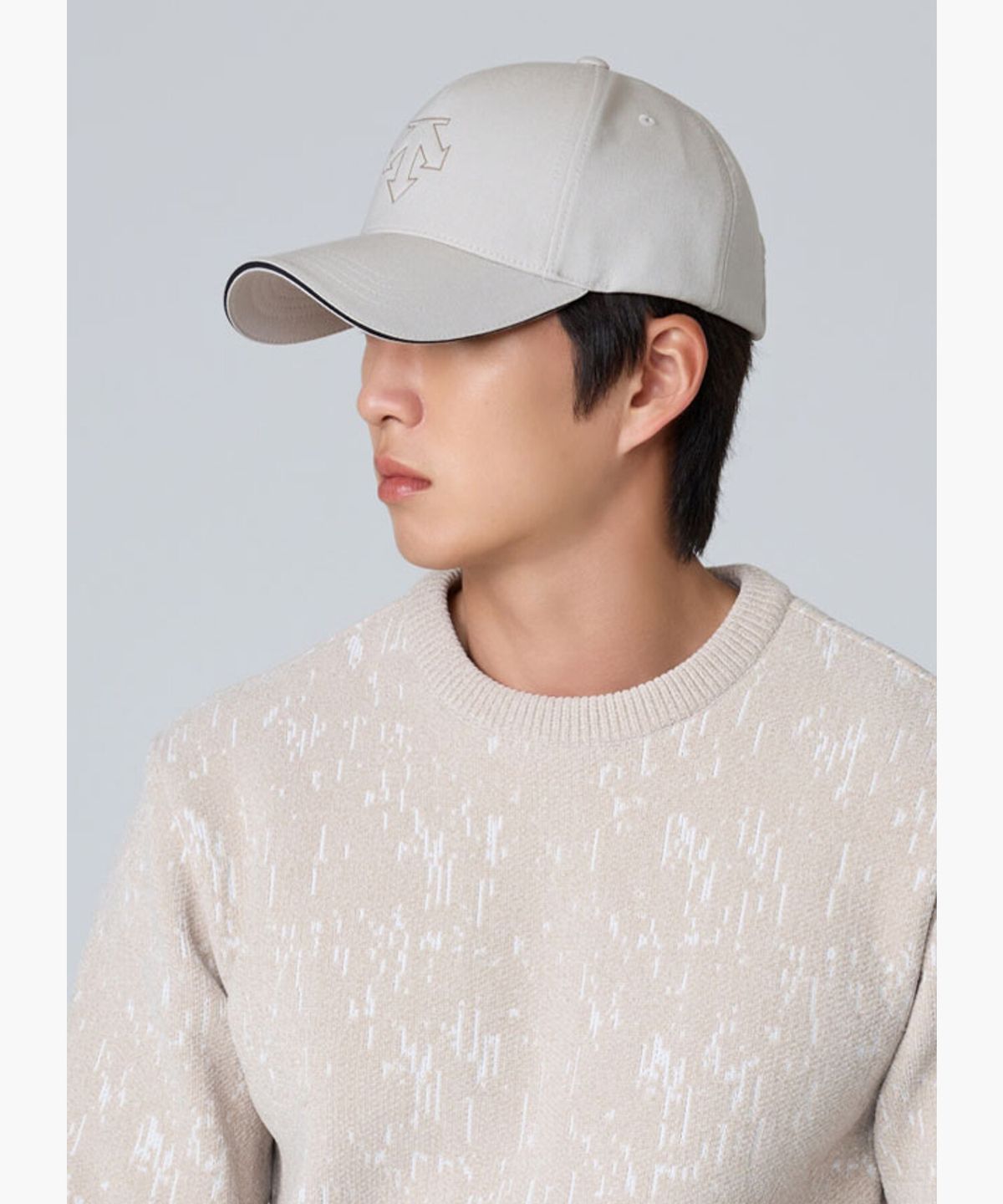 데상트 골프(DESCENTE GOLF) 남성 5쪽 배색 볼캡 (DQ32MFCP82)