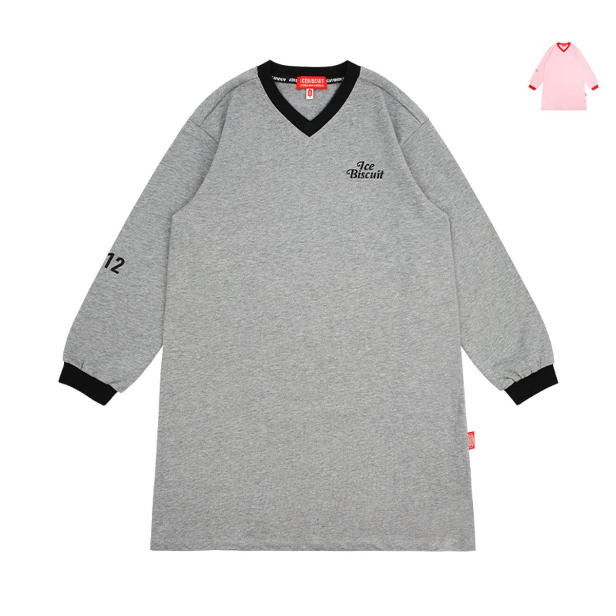 아이스비스킷(ICEBISCUIT) IB크루브이넥원피스_IB33OD636