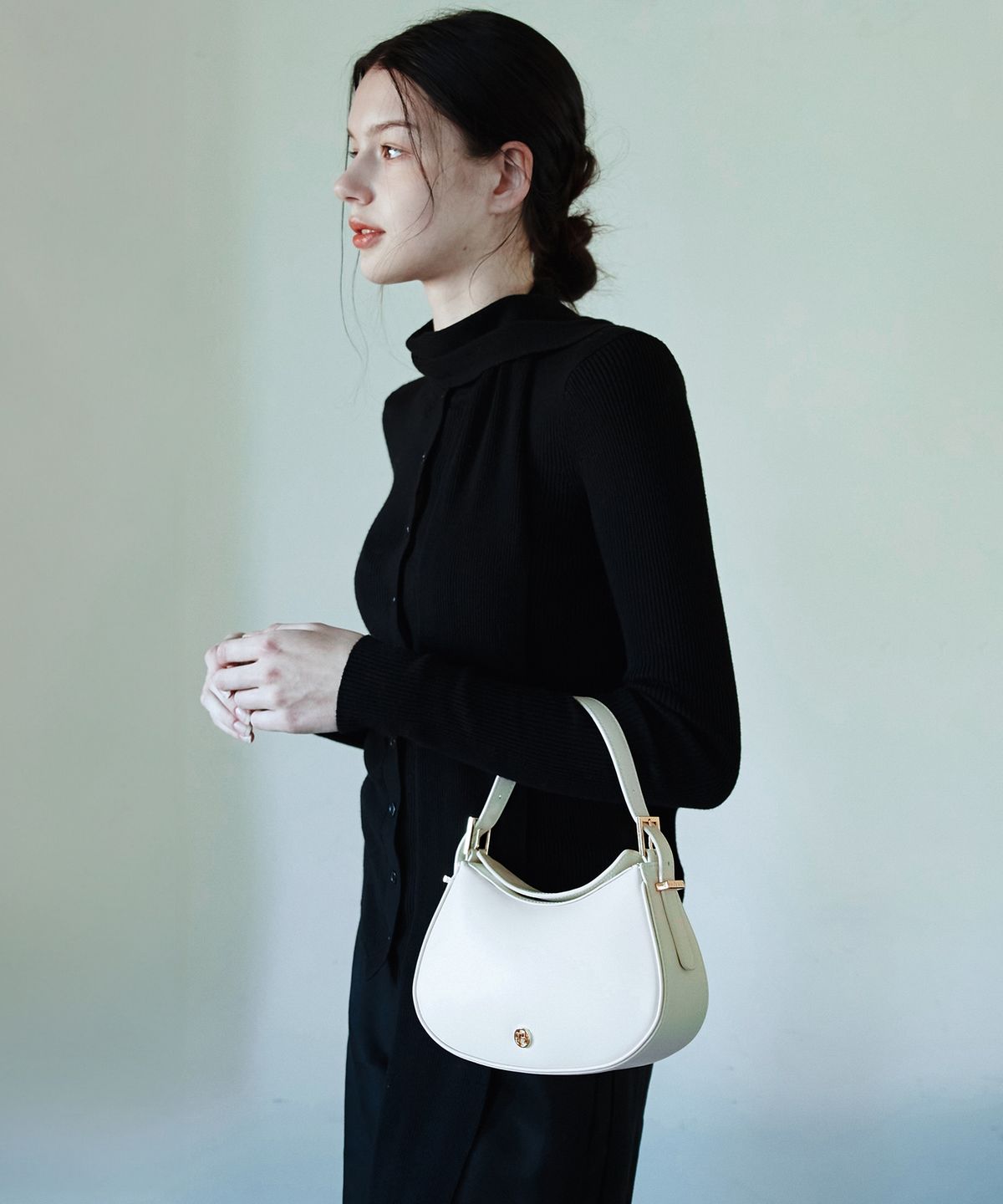 벨류엣(VALLUAT) Mari bag_Ivory