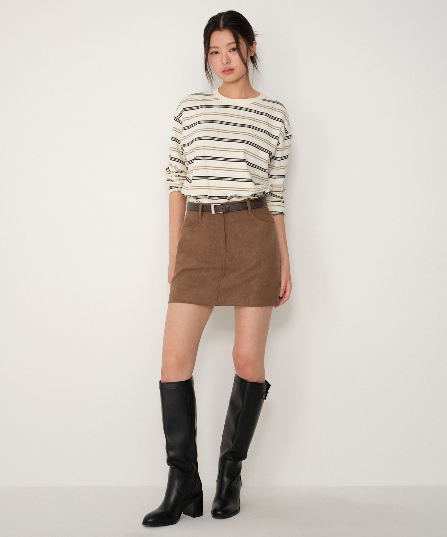 페르フリルミニスカート　misekiseoul blackup musinsa MUSINSA | MISEKI SEOUL Layered chiton mini skirt BLACK