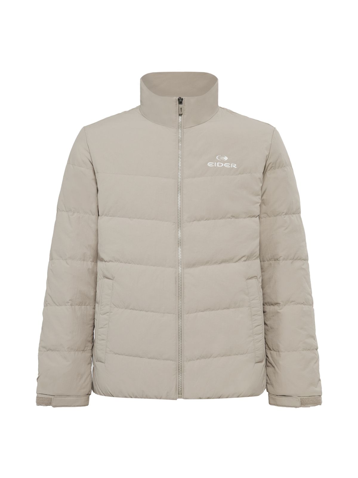 아이더(EIDER) POP 베이직 남성 스탠넥 다운 자켓_Light Beige