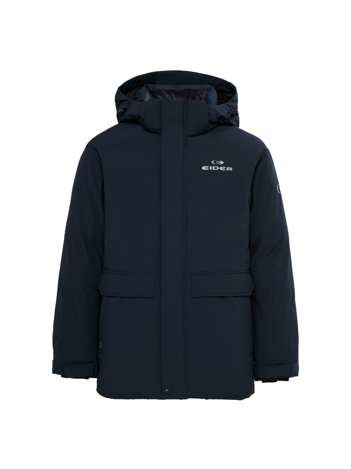 아이더(EIDER) POP 베이직 남성 미들 야상 다운 자켓_Carbon