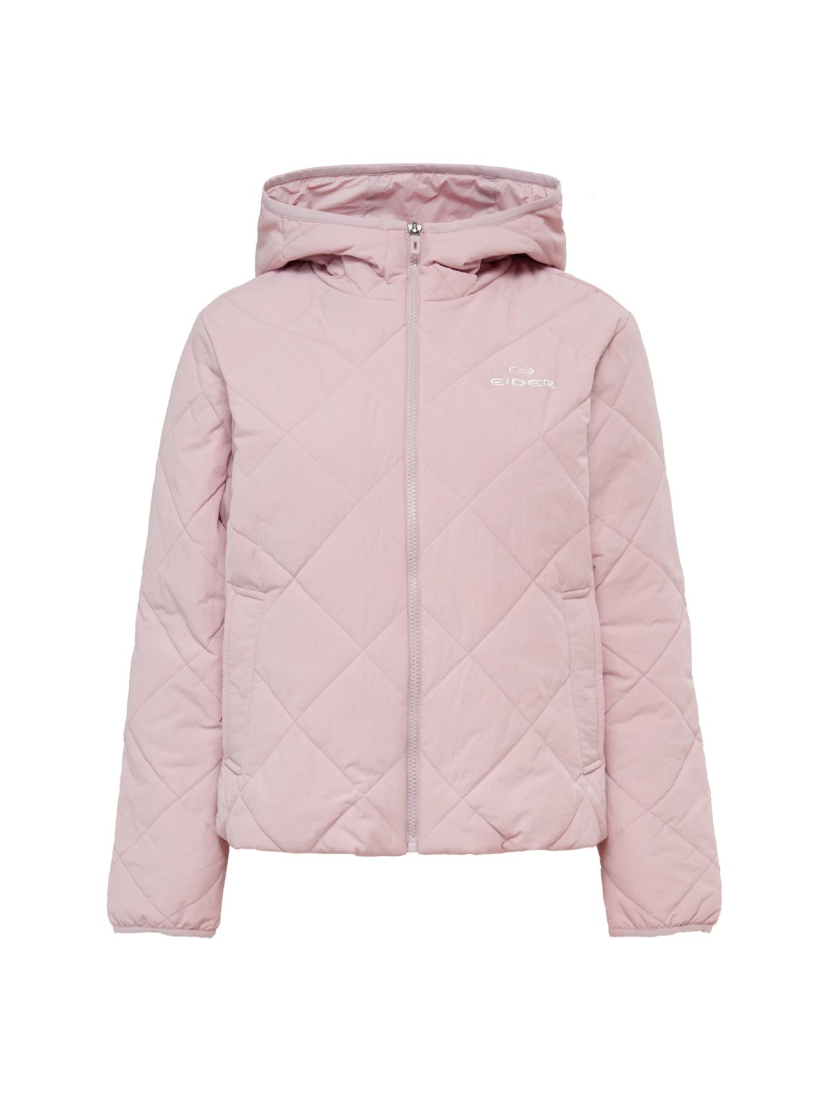아이더(EIDER) POP 다이아 퀼팅 여성 경량 패딩 자켓_POWDER PINK
