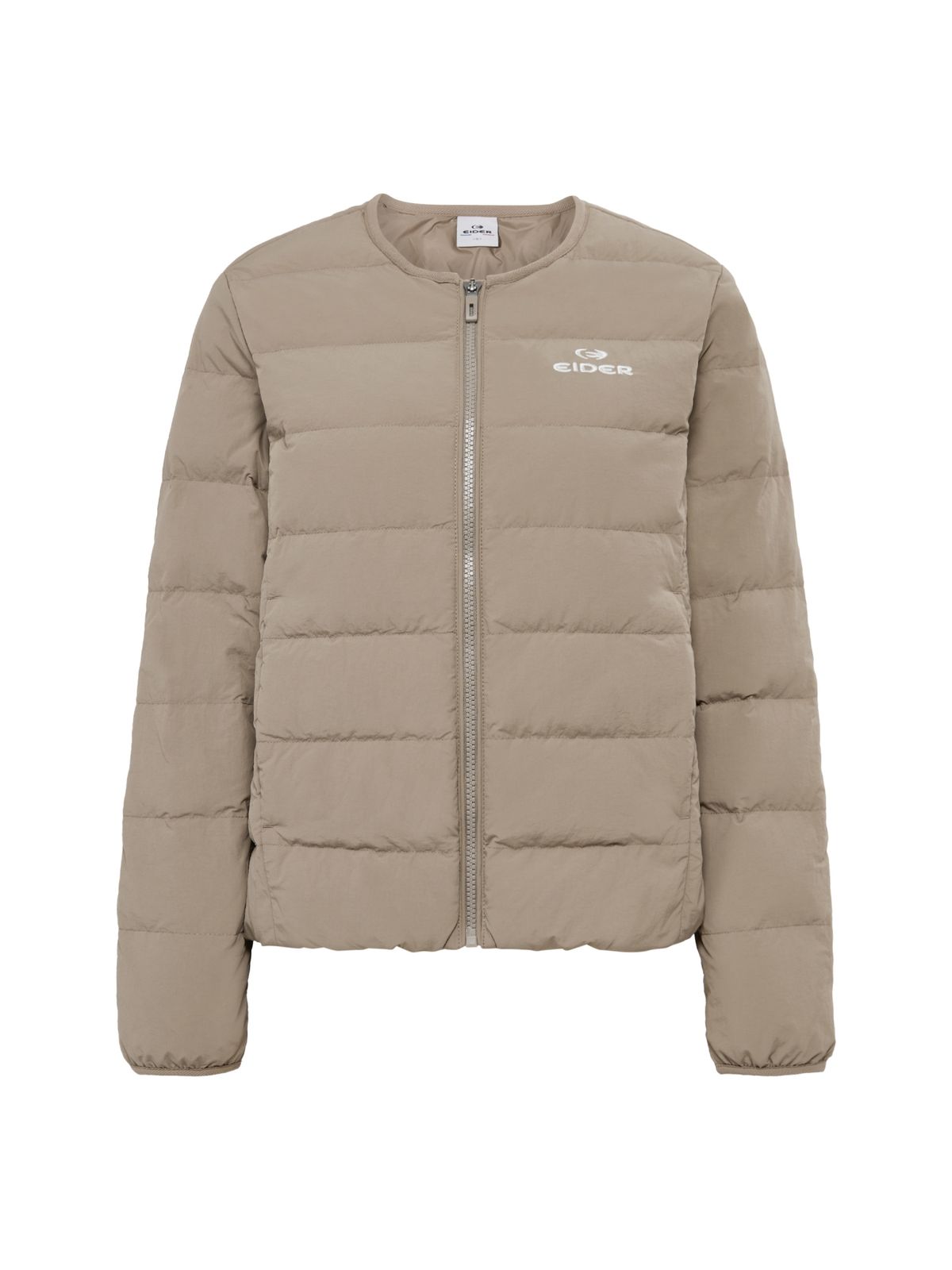 아이더(EIDER) POP 베이직 여성 슬림 퀼팅 다운 자켓_Beige