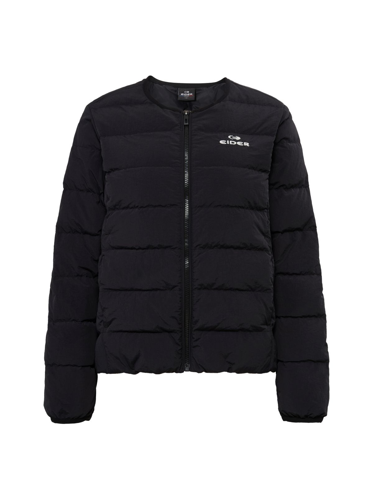 아이더(EIDER) POP 베이직 여성 슬림 퀼팅 다운 자켓_Black