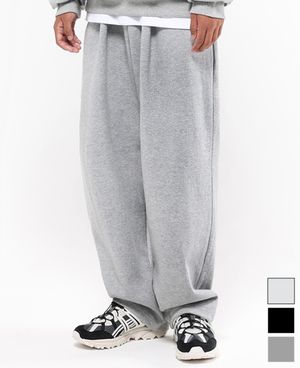 라우드 원턱 와이드핏 팬츠 (기모추가)