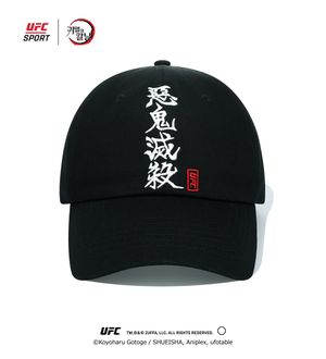 UFC SPORT｜귀멸의 칼날 악귀멸살 볼캡 블랙 U2HWW2370BK