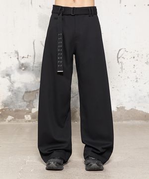 에일로 벨티드 팬츠 [블랙]