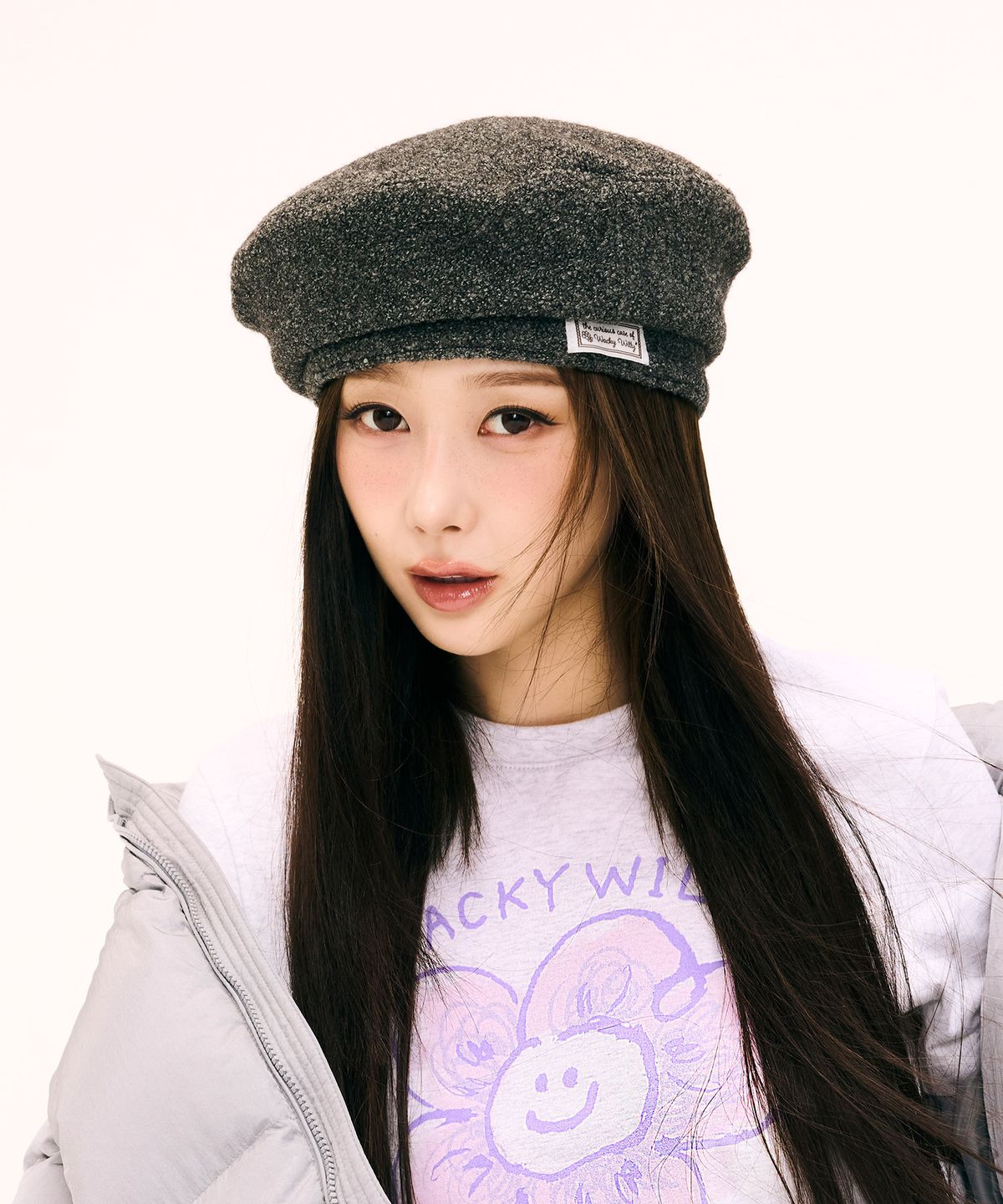 와키윌리(WACKY WILLY) 우먼스 클래식 베레모 (2 colors)