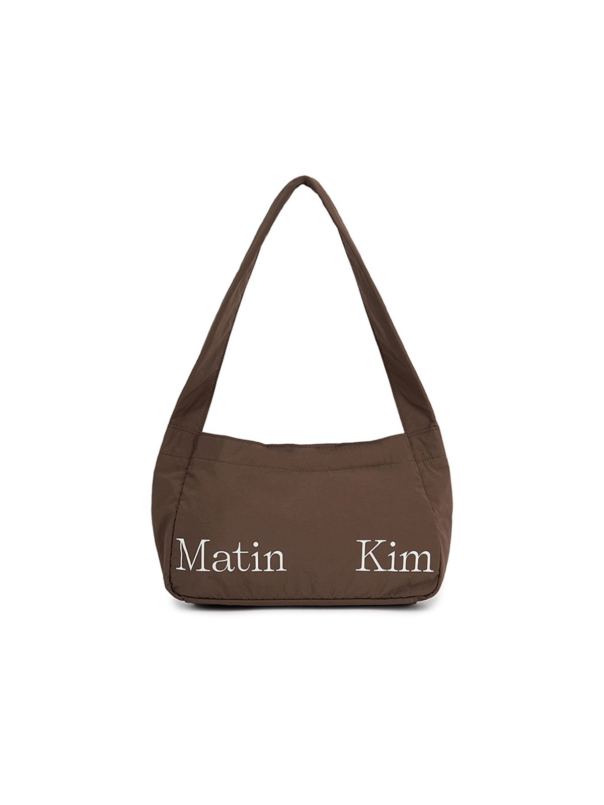마뗑킴(MATIN KIM) MATIN CRISP MINI ECOBAG IN BROWN