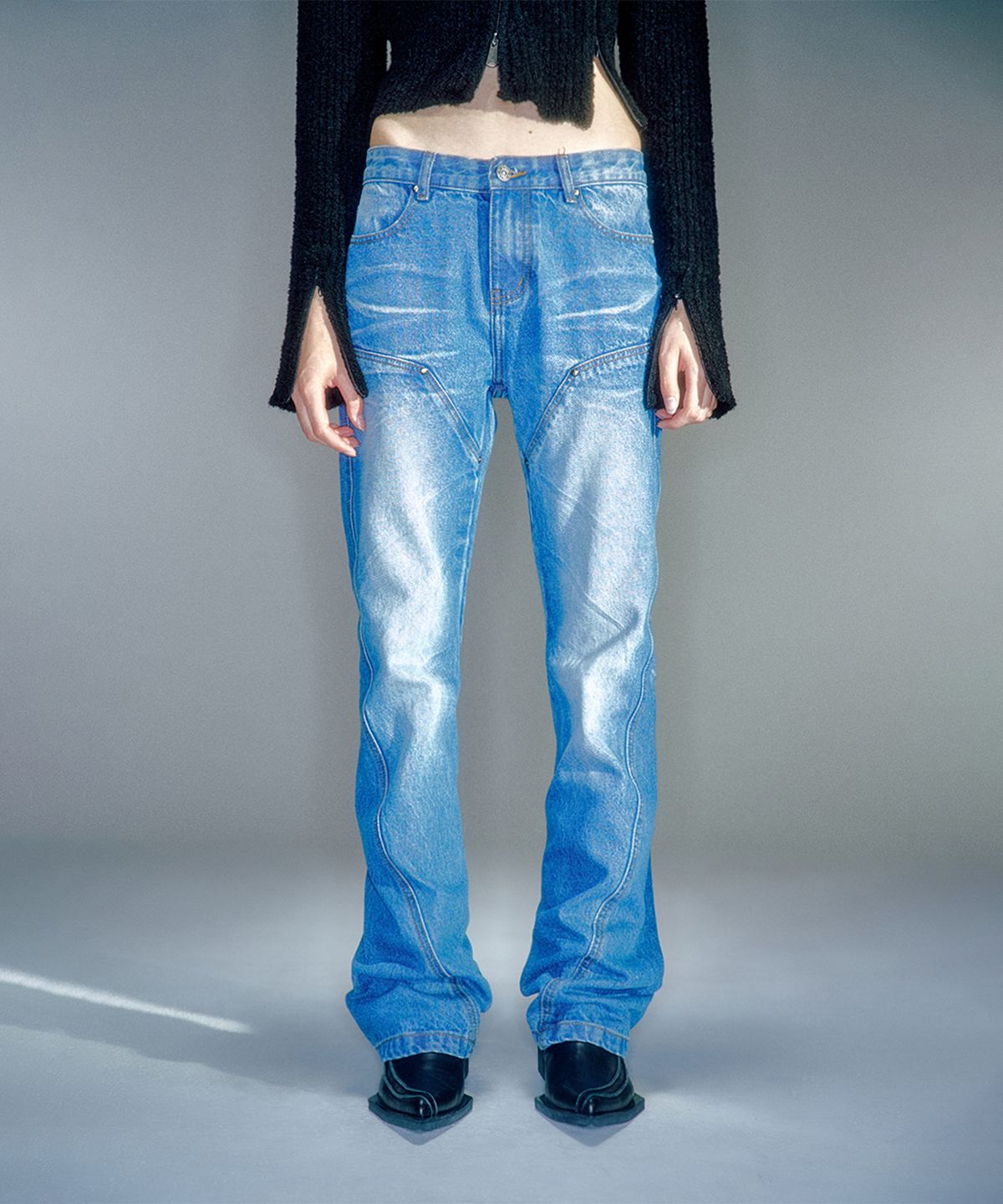 베이컨트 아카이브(VACANT ARCHIVE) BELIN BOOTS-CUT DENIM (2COLOR)